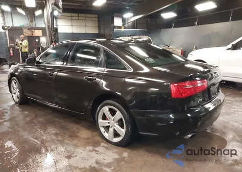 2013 Audi A6 2.0T Premium from USA, damaged, VIN WAUGFAFCXDN090400